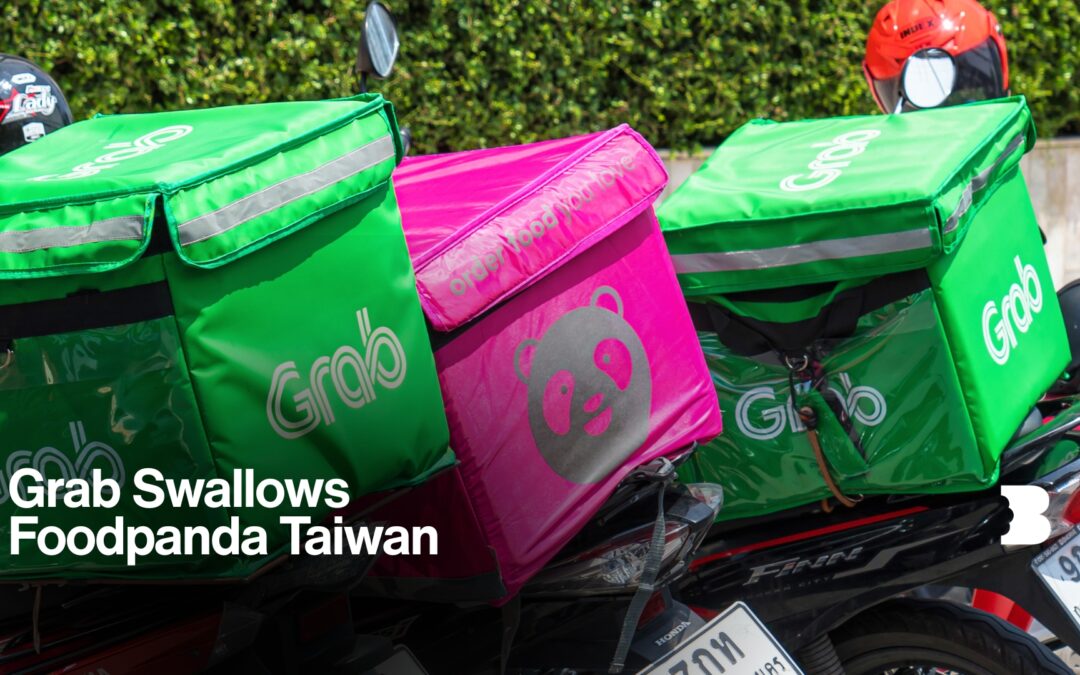 Grab Swallows Foodpanda Taiwan